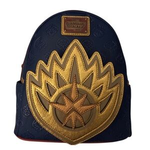 NEW Loungefly Marvel GUARDIANS of the GALAXY Vol. 3 Ravager Badge Mini Backpack